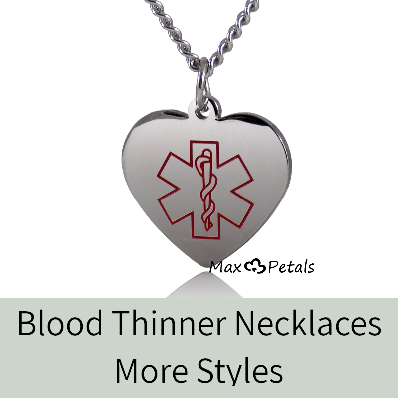 Blood Thinner Necklaces - More Styles