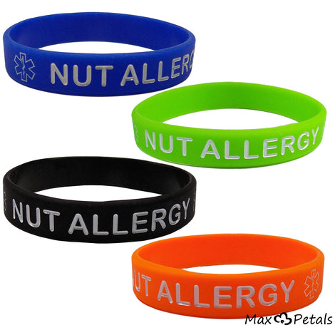 Nut Allergy Wristbands - More Styles