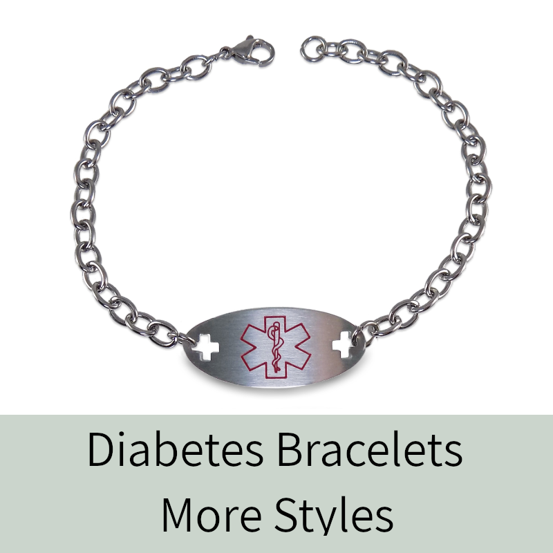 Diabetes Bracelets - More Styles