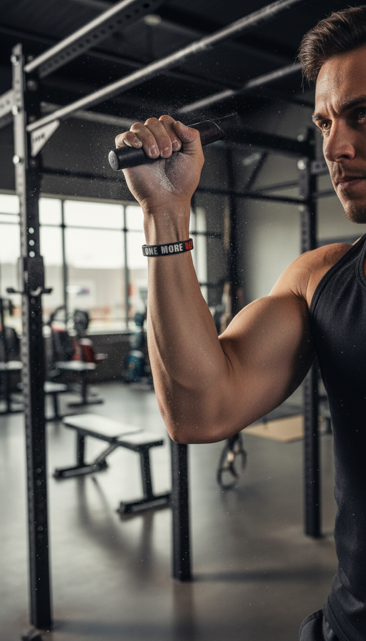 Work Out 6 Pack Inspirational Motivational Wristbands for Athletes
